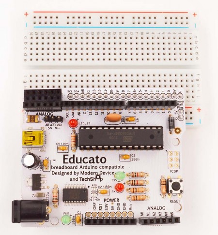 EducatoOnBreadboard