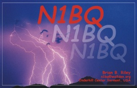 N1BQ QSL Card